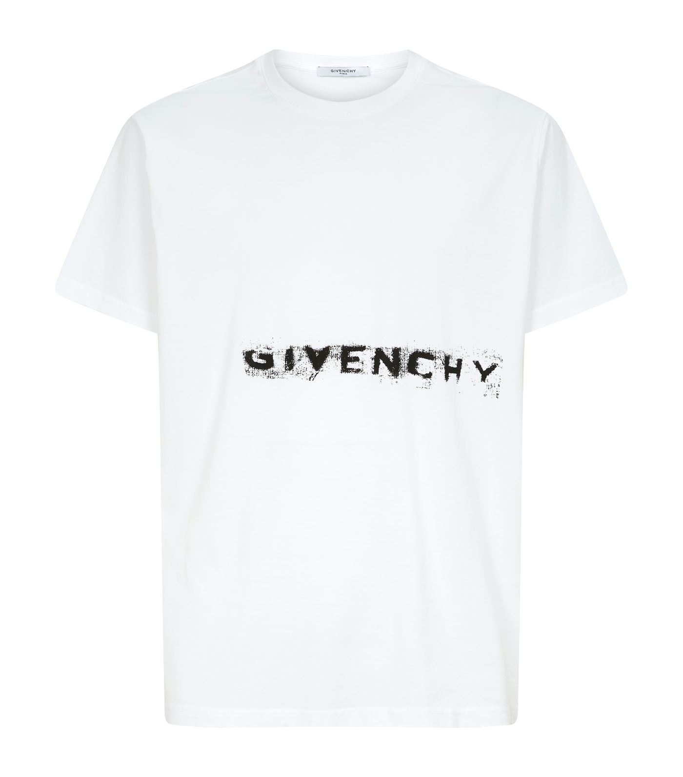 Givenchy White Faded Logo T-Shirt - Rogue