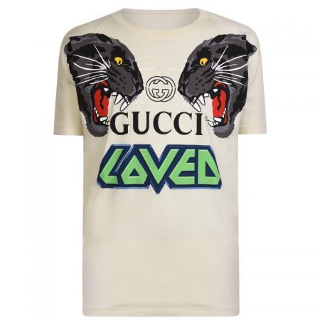 Gucci Loved Tiger White T-Shirt - Rogue