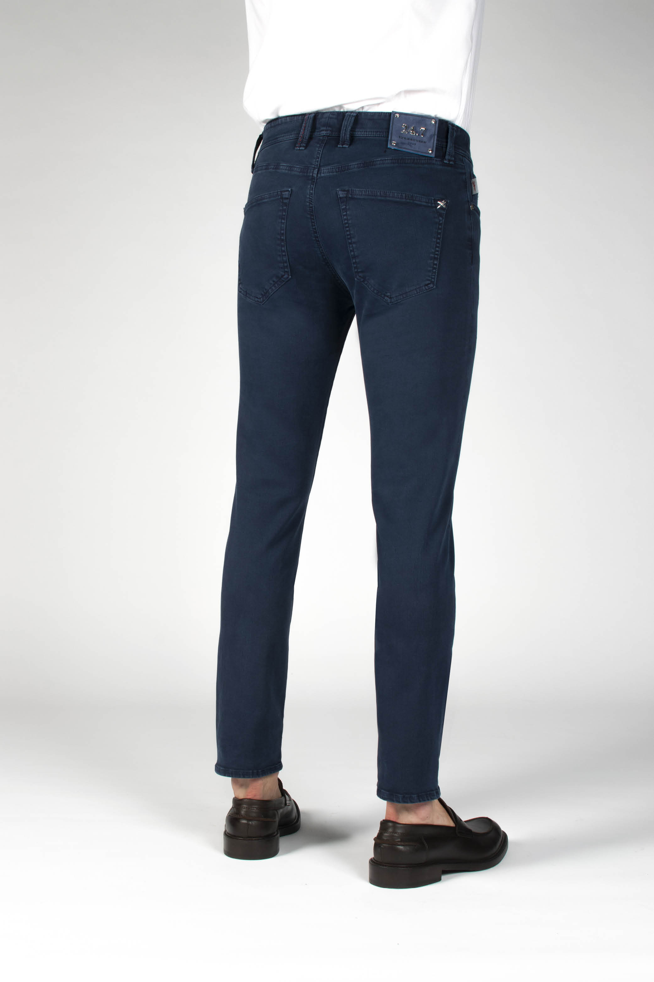Tramarossa Navy Blue 24.7 5 Pocket Jeans - Rogue
