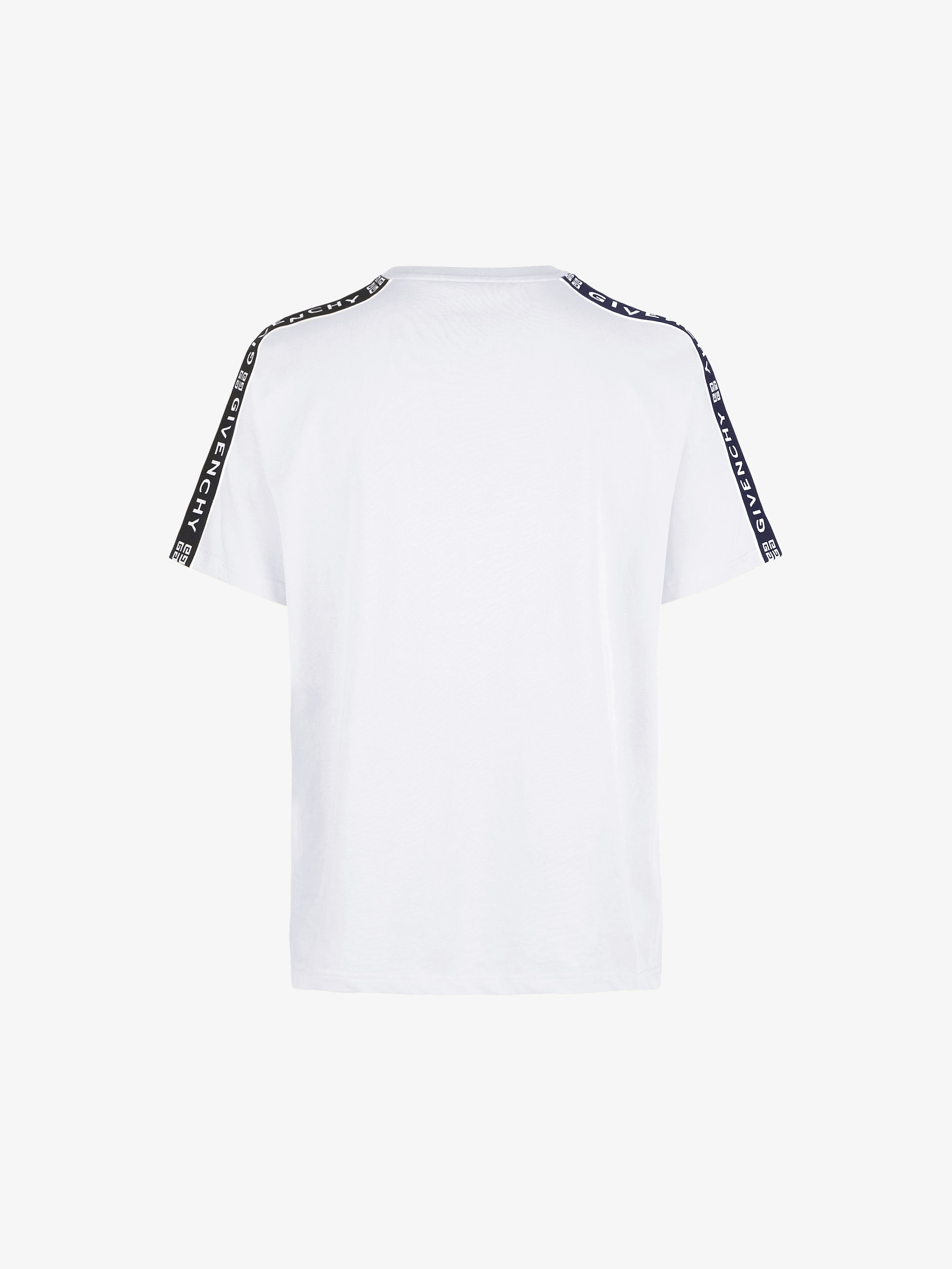Givenchy White Tape T-Shirt - Rogue