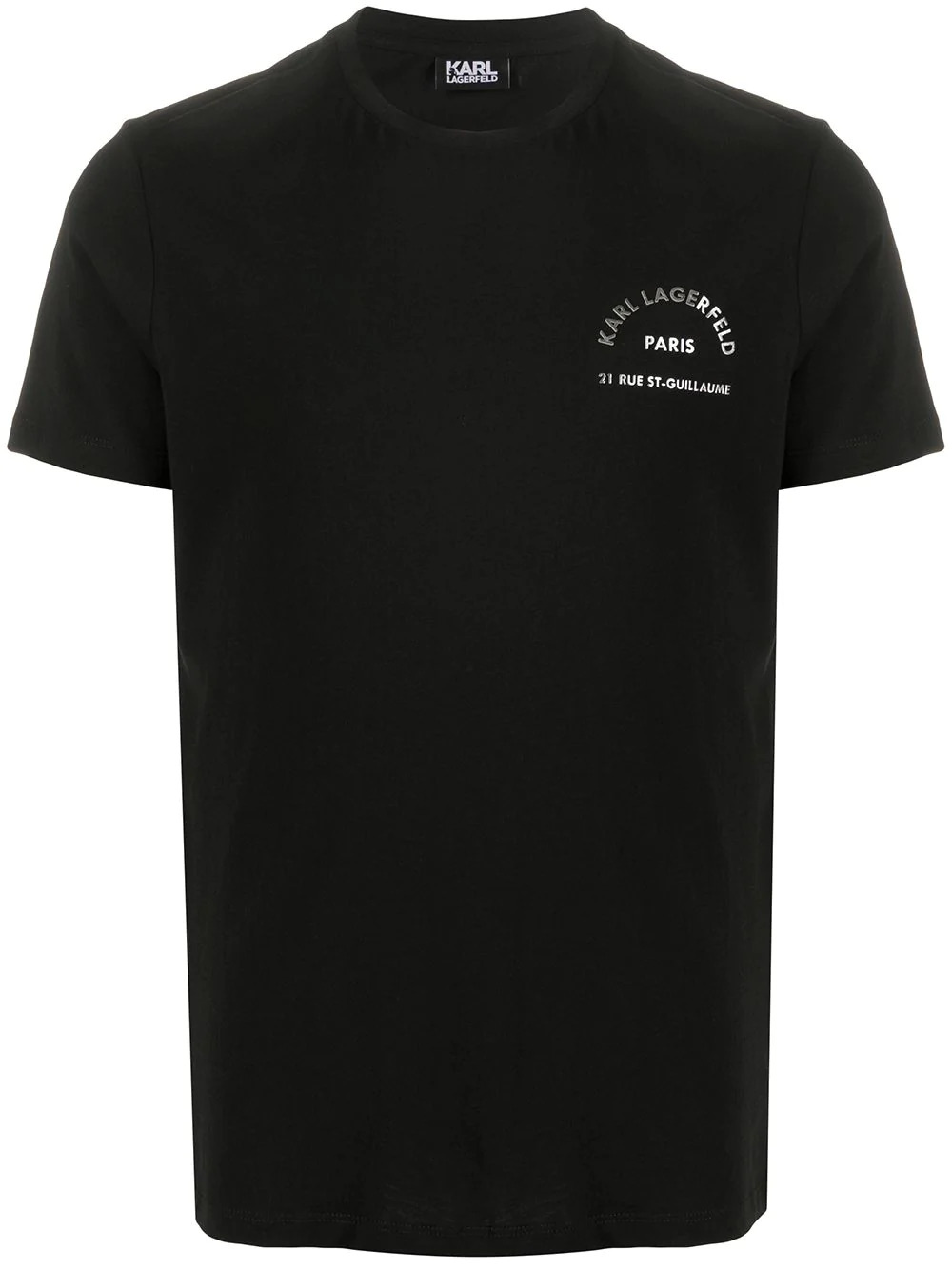 Karl Lagerfeld Black/Silver T-Shirt - Rogue
