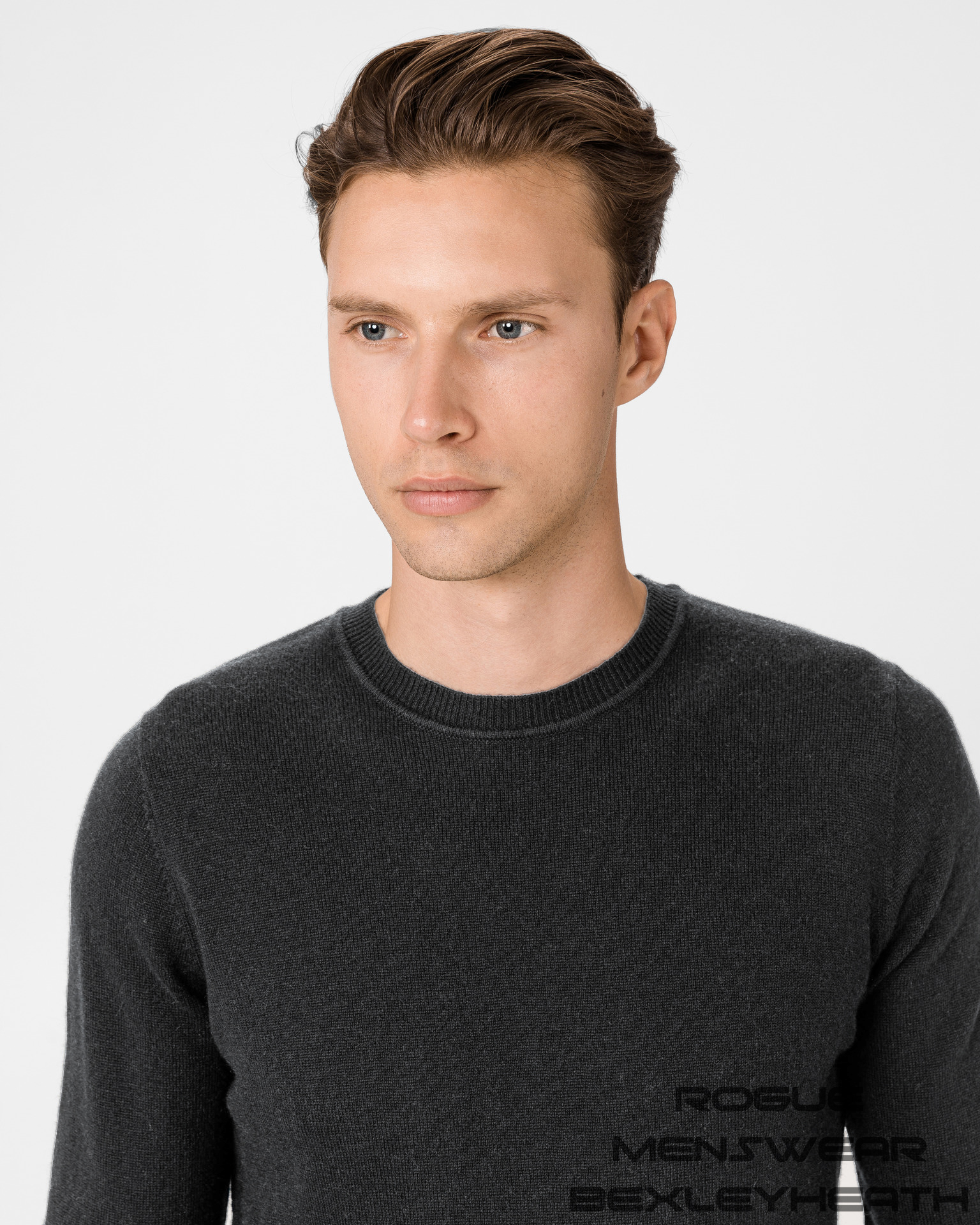 Antony Morato Wool & Cashmere Grey Knit - Rogue Menswear