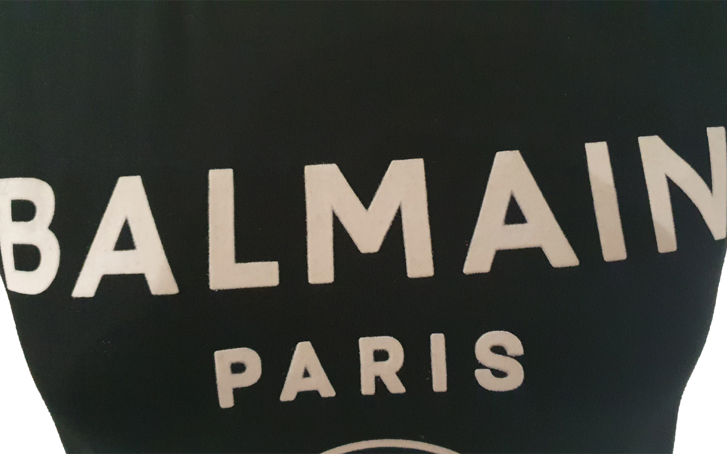Balmain Paris Sleeveless T-Shirt In Black And White - Rogue Menswear