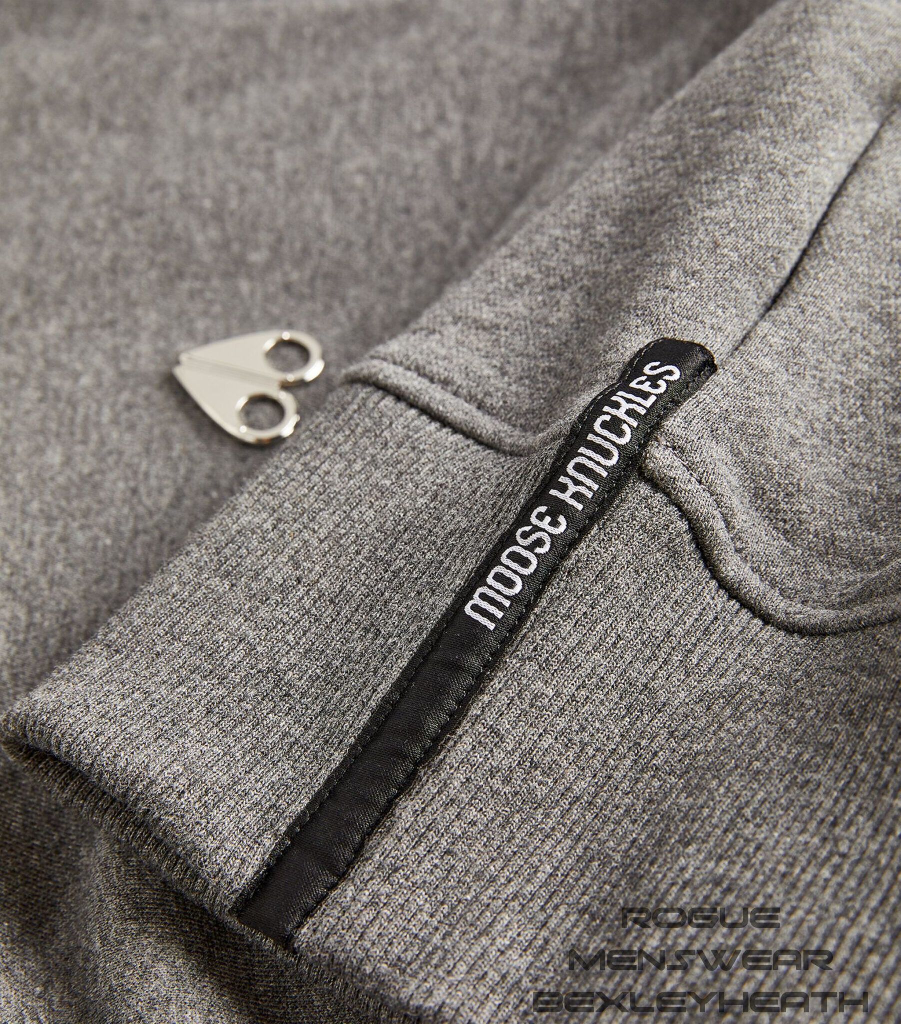 Moose Knuckles Sweatshirt In Grey - Rogue Menswear